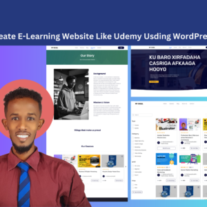 Complete E-Learning Website From A TO Z