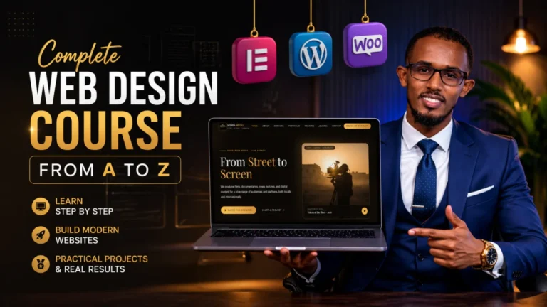 Complete Web design Course From A TO Z